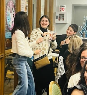 Jewish community members at L'Chaim Center event in Deerfield, North Shore Chicago