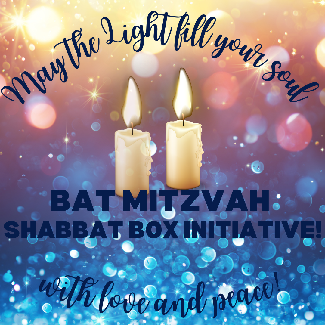 Bat Mitzvah Shabbat Box – Candle Lighting Initiative Product